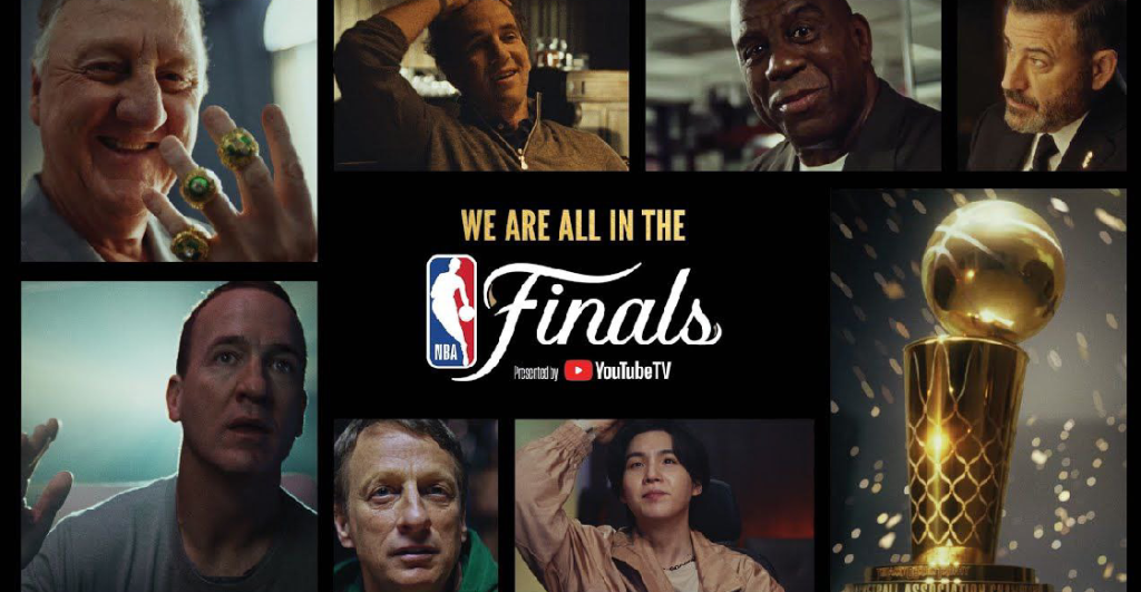 ¡Qué belleza! Checa el súper promo de las finales de NBA con John Malkovich, Suga de BTS y hasta los Manning
