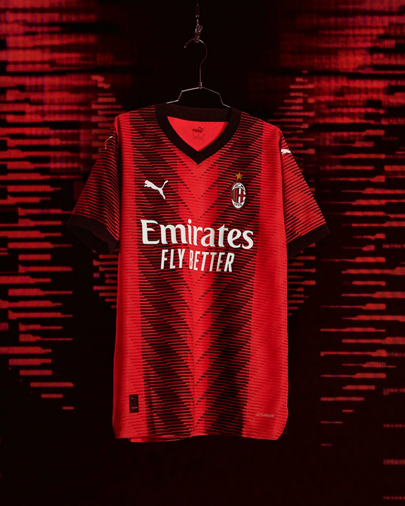 Jersey del AC Milan para la siguiente temporada