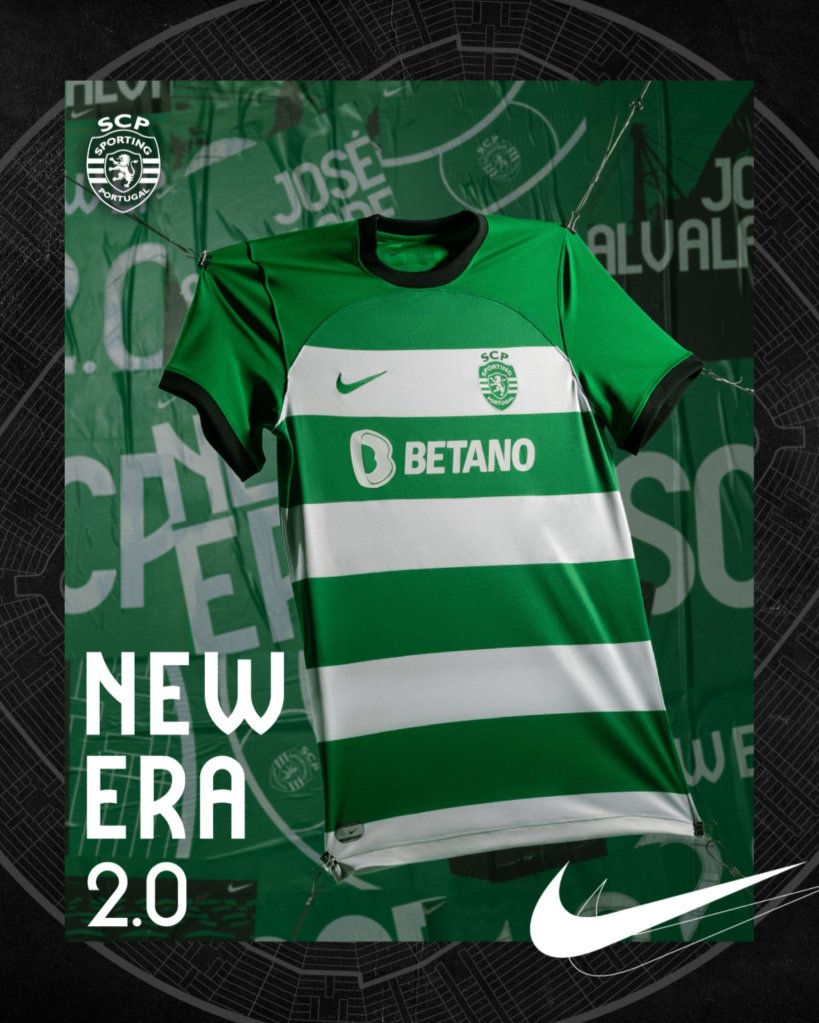 Camiseta del Sporting de Lisboa para la 2023-2024