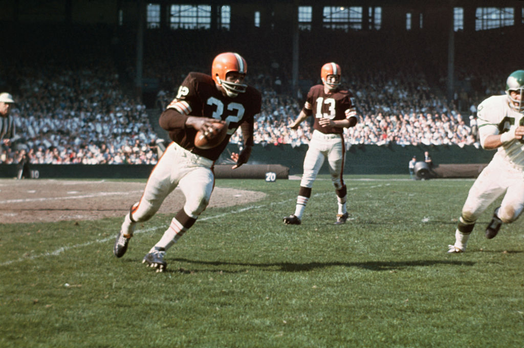 Jim Brown, leyenda de los Browns