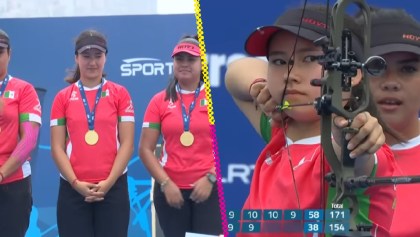 Equipo femenil gana medalla de oro para México en tiro con arco
