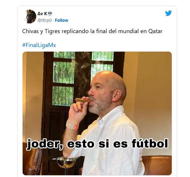 Memes de la final de Liga MX entre Chivas y Tigres