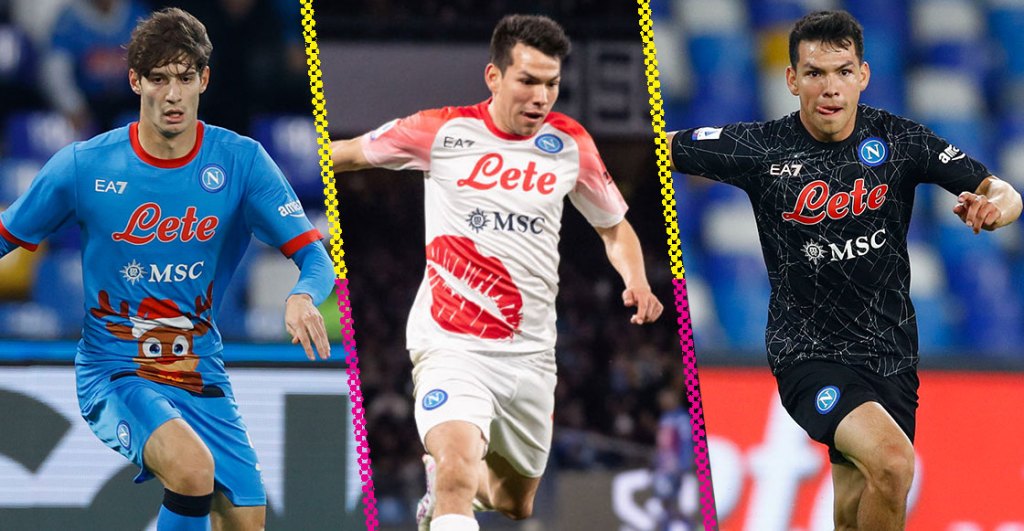 El extraño caso de los uniformes del Napoli, un equipo sin patrocinador deportivo