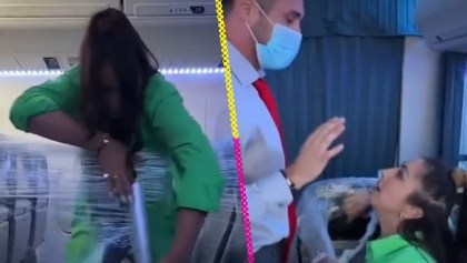 WTF?! Pasajera envuelve asientos de avión con plástico para aislarse de los demás
