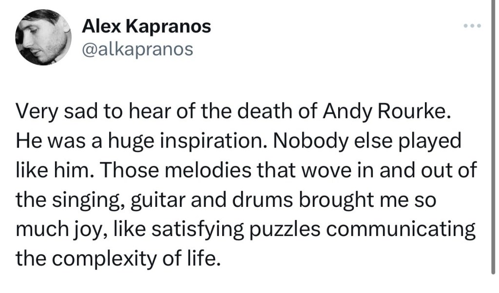 Así reaccionaron los miembros de The Smiths y más músicos a la muerte de Andy Rourke