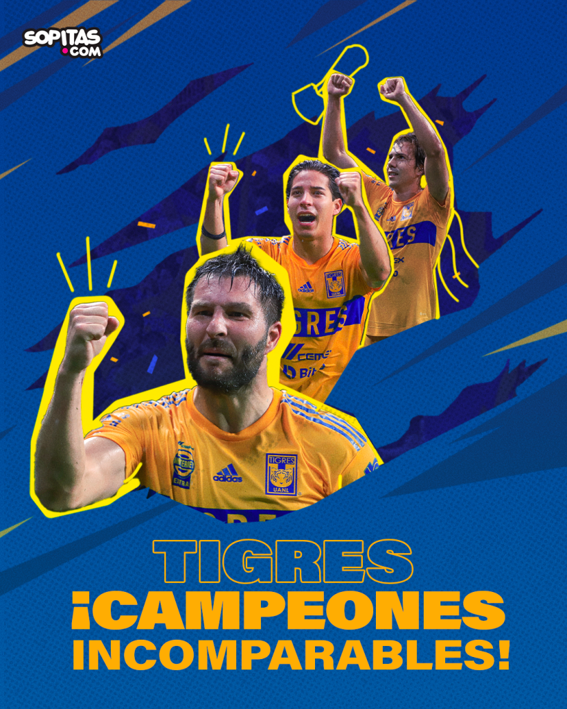 Tigres llegó a ocho títulos en la Liga mx