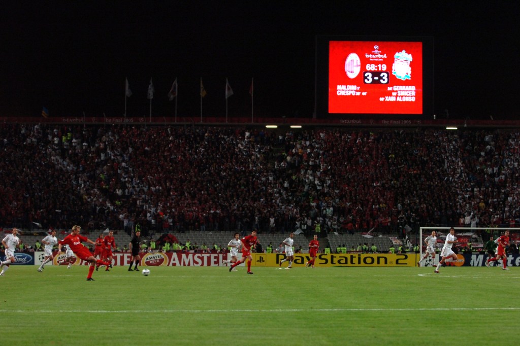 Final Champions League / AC Milán vs Liverpool / Fotografía Getty Images