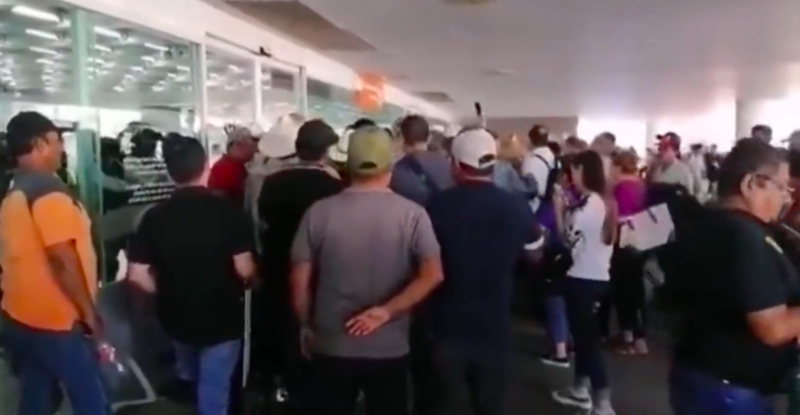 Aeropuerto Internacional de Culiacán cerrado.