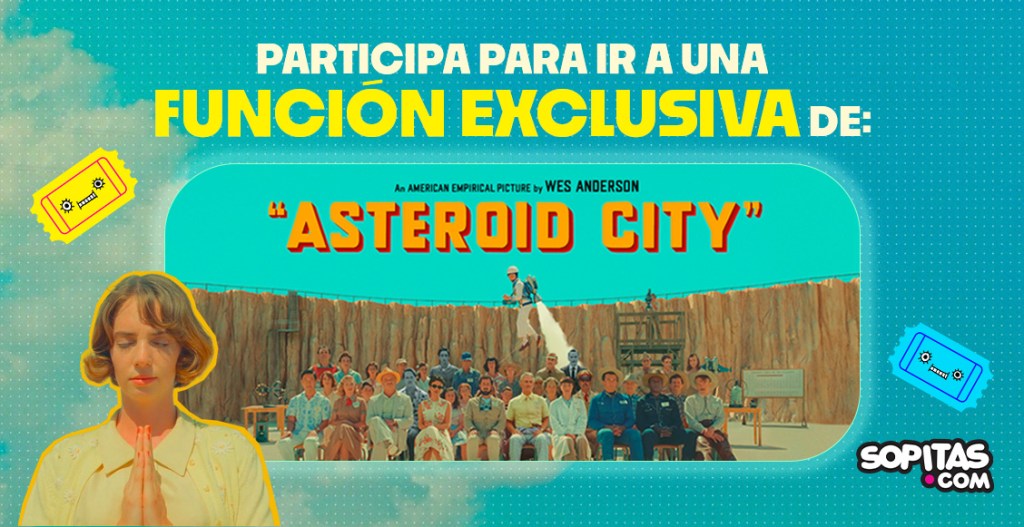Te llevamos a una función exclusiva 'Asteroid City' de Wes Anderson