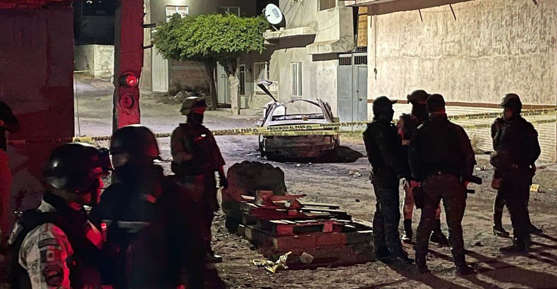 Explosión de un coche bomba en Celaya: Un guardia nacional murió y otros fueron heridos