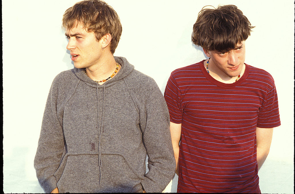 Damon Albarn y Graham Coxon 