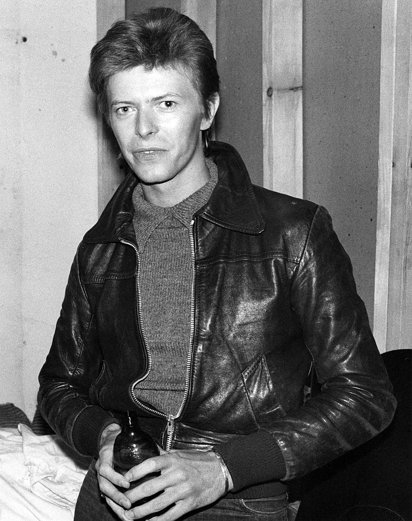 David Bowie en 1977. 