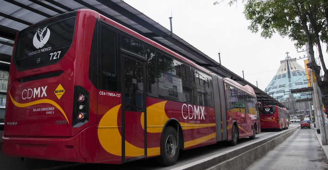 Estaciones de la Línea 6 del Metrobús cerradas.