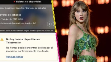 ¿Por qué los fans de Taylor Swift agotaron los boletos para una carrera de caballos en México?