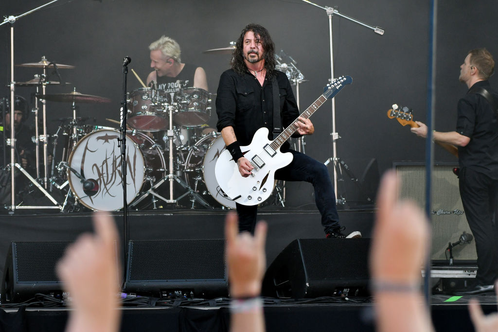 Dave Grohl en concierto 