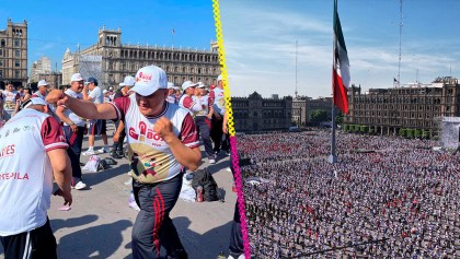 Fotos y videos: Clase Masiva de Box vuelve a romper récord en el Zócalo