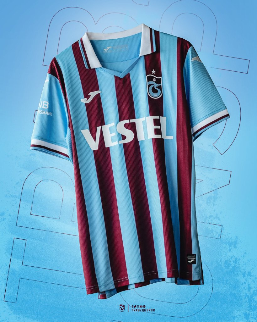 Los jerseys del Trabzonspor para la siguiente temporada