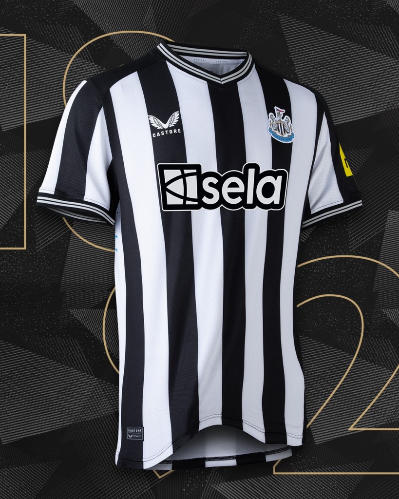 Newcastle y su camiseta para la 2023-2024