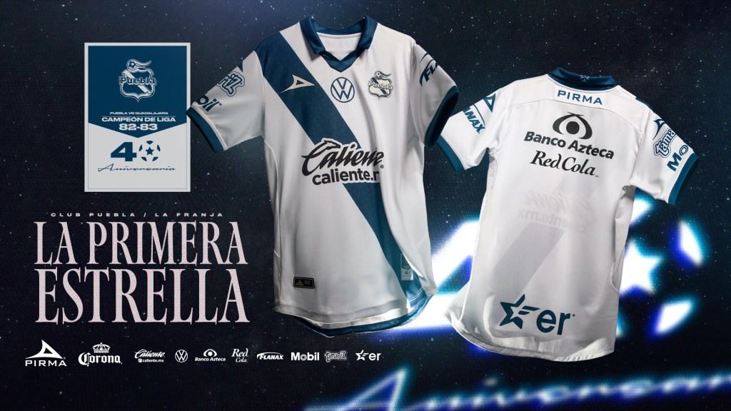 Jerseys de Puebla para la Liga MX
