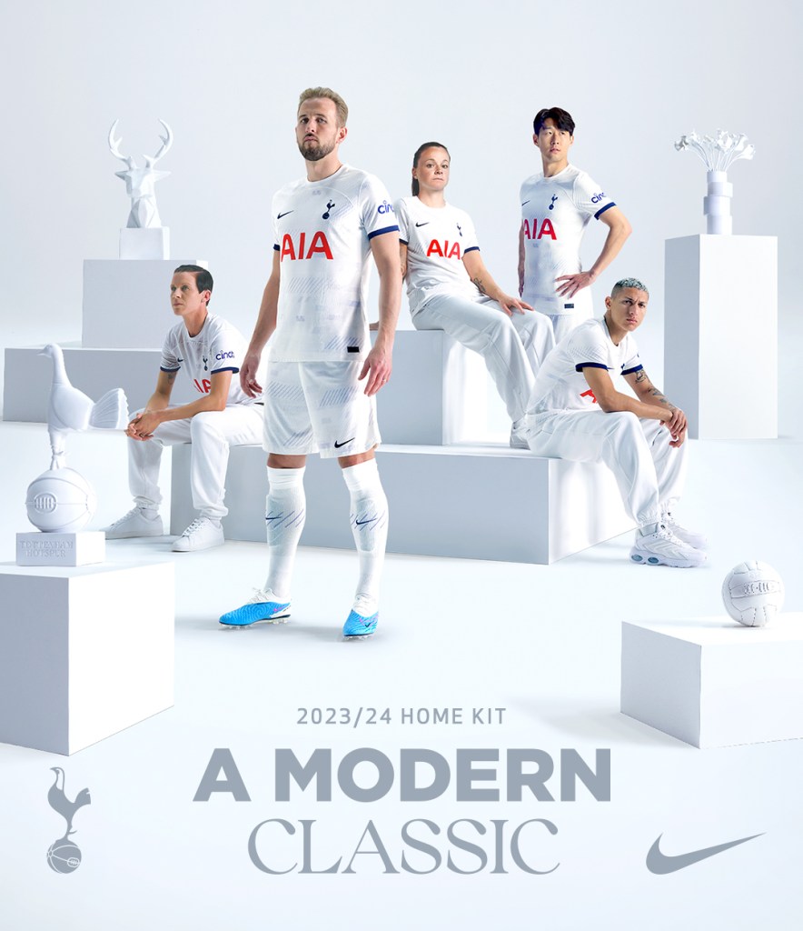 El jersey oficial del Tottenham para la siguiente campaña