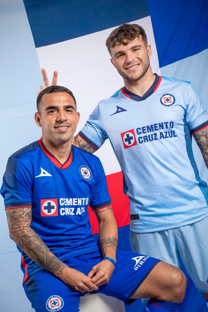 Jerseys de Cruz Azul para el Apertura 2023 de Liga MX