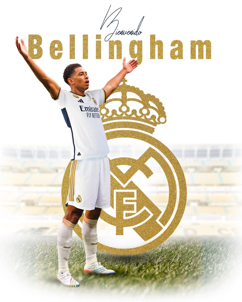 El Real Madrid le da la bienvenida a Bellingham