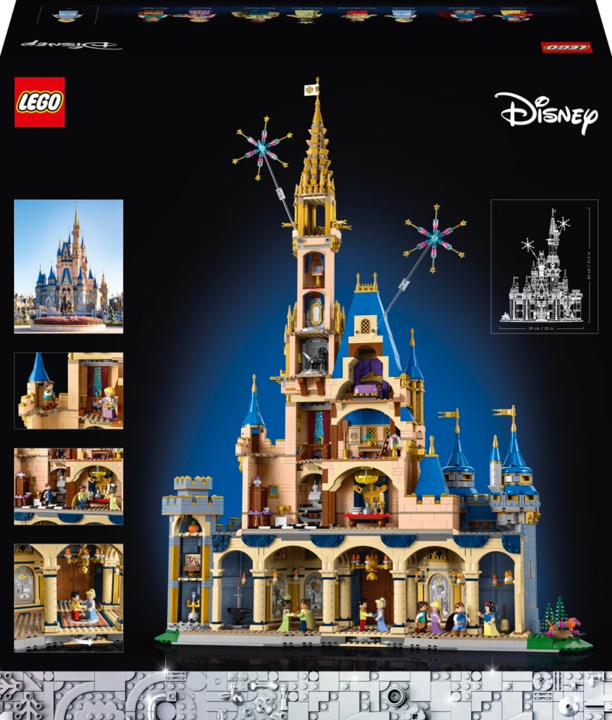castillo de disney set de lego 