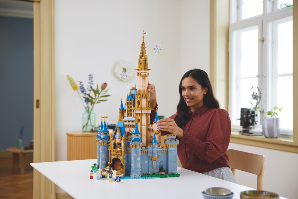castillo de disney set de lego 