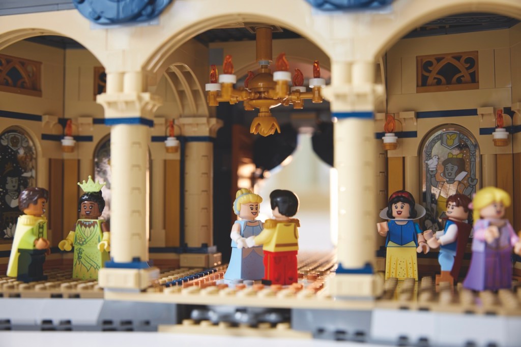 castillo de disney set de lego