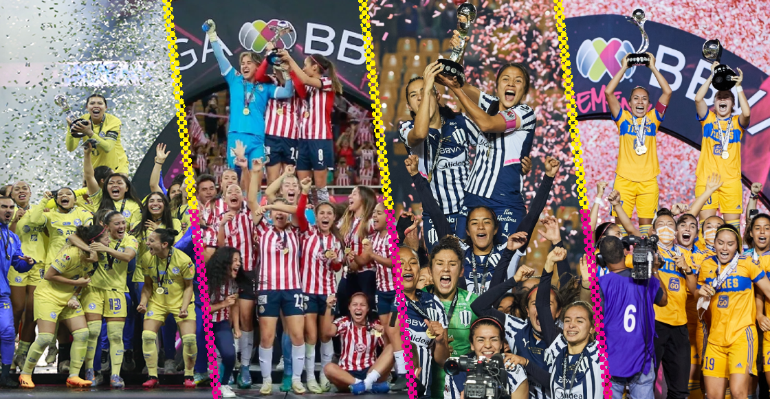 ¿Y las demás? Liga MX Femenil, un torneo de cuatro campeonas