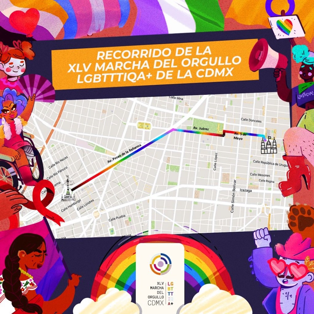 Marcha LGBT+ 2023 en CDMX: Rutas, horarios y calles cerradas