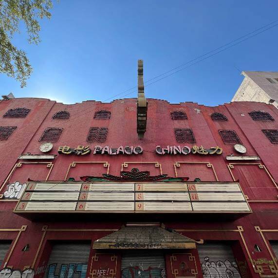 El Palacio Chino, el imponente cine abandonado en la ciudad