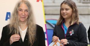 Patti Smith se unió a la última protesta escolar de Greta Thunberg