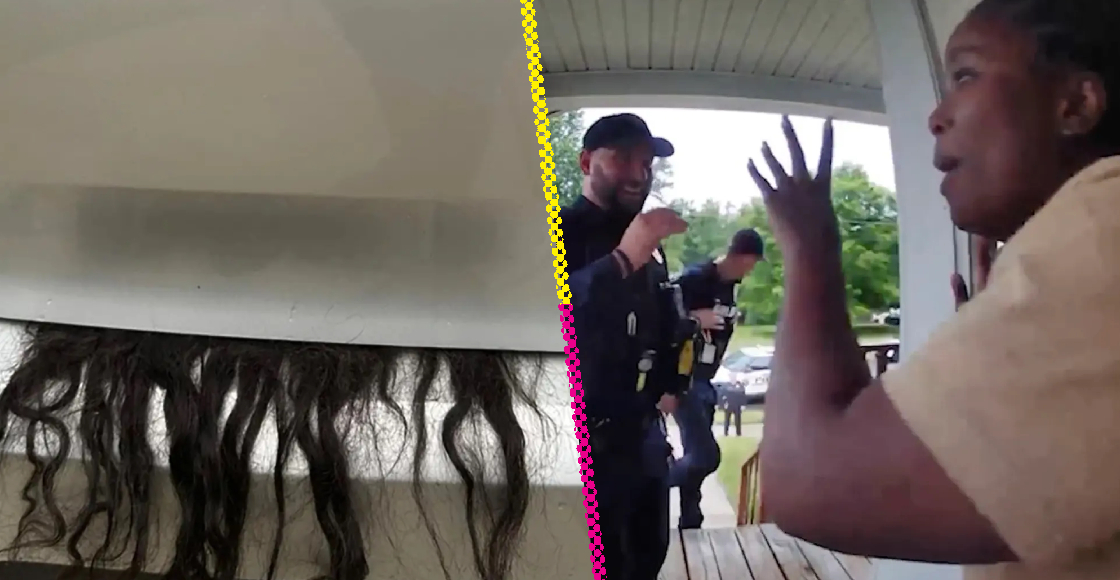 Como cuando llamas al 911 por un posible secuestro o asesinato y la policía se encuentra una peluca