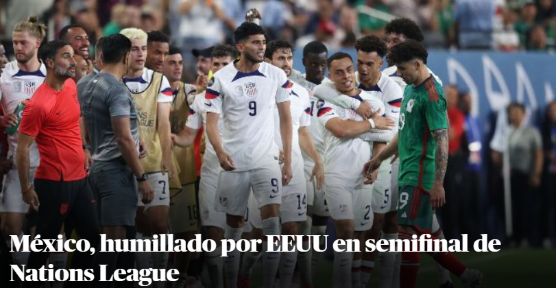 La palabra 'humillación', la constante para calificar la horripilante noche de la Selección Mexicana