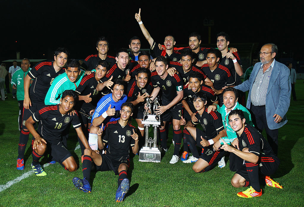 La Selección Mexicana que ganó el Maurice Revello en 2012