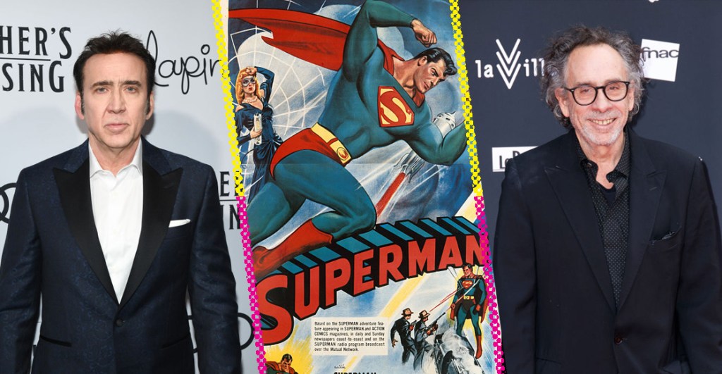 La película que nunca fue: ¿Qué pasó con el Superman de Nicolas Cage y Tim Burton?