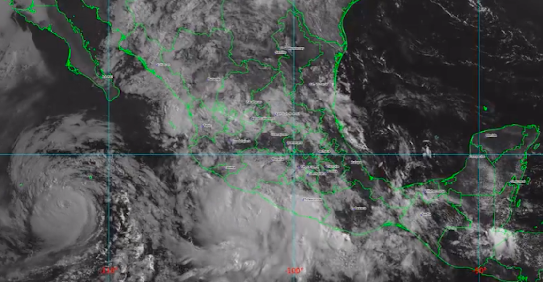Tormenta tropical Beatriz se transformó en huracán 1.