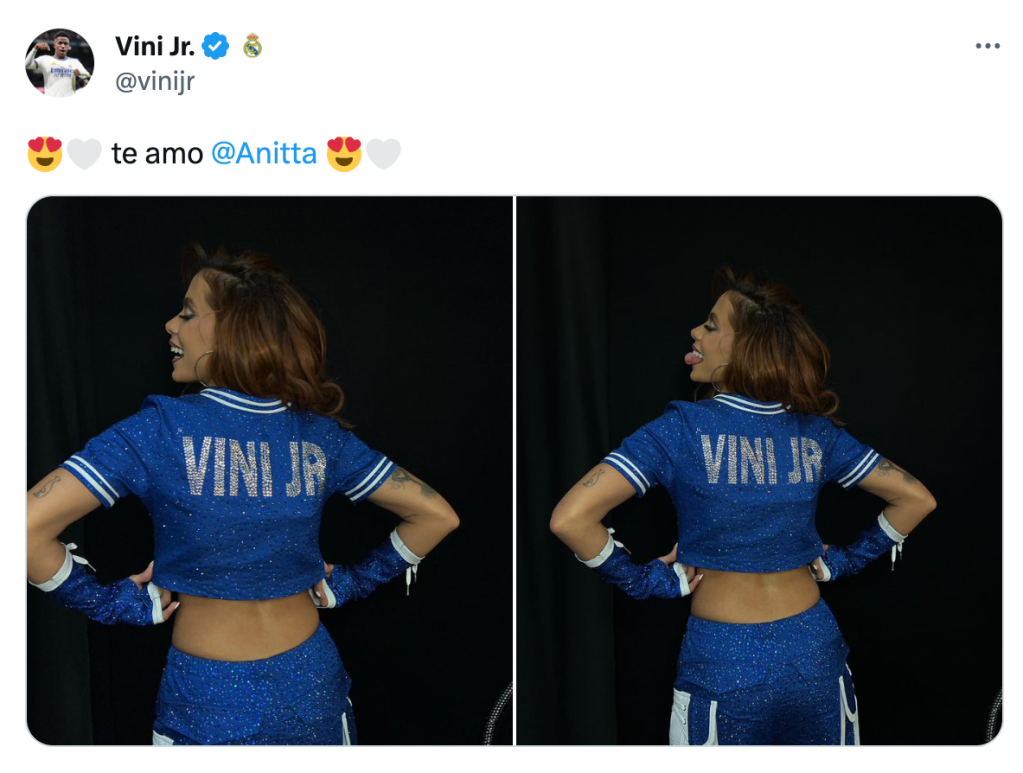 Así respondió Vnicius a Anitta