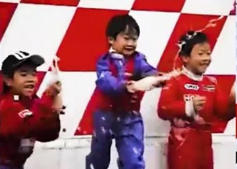 Yuki Tsunoda comenzó en karts a los cuatro años