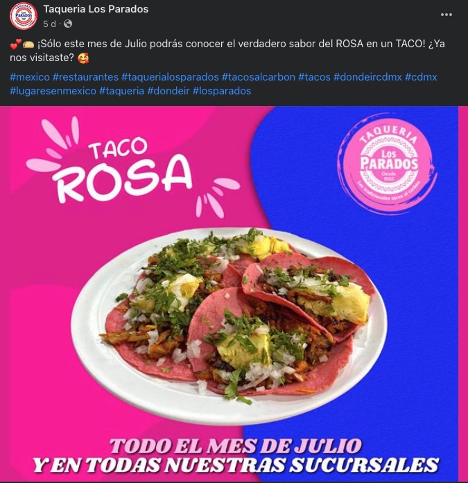 comida mexicana de Barbie