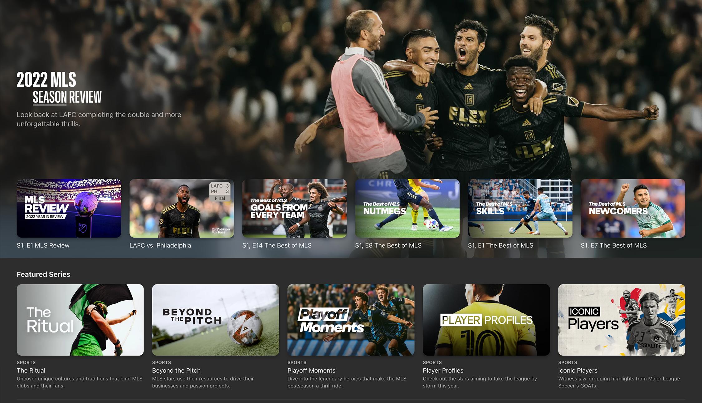 Contenido del Season pass de la MLS