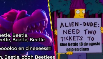 Sólo en cines: El origen (y contexto) de los memes de 'Blue Beetle'