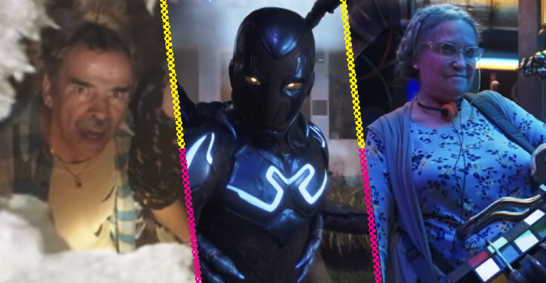 Checa a Damián Alcázar y Adriana Barraza en el nuevo tráiler de 'Blue Beetle'