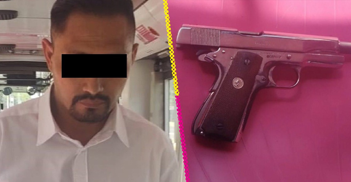 Ay, canijo: Detuvieron a un conductor del Metrobús por amenazar con una pistola