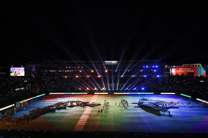 Inauguración del mundial femenil