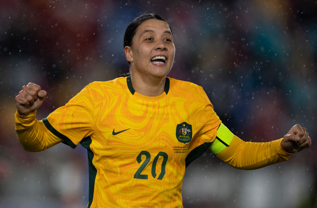 Sam Kerr, líder de la Selección de Australia Femenil