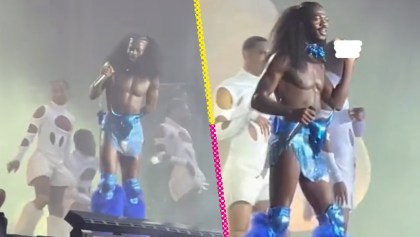 Incomodidad nivel: Le lanzan un juguete sexual a Lil Nas X en pleno concierto