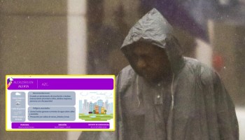 Ay: Activaron la alerta púrpura en CDMX por lluvias, granizo y viento