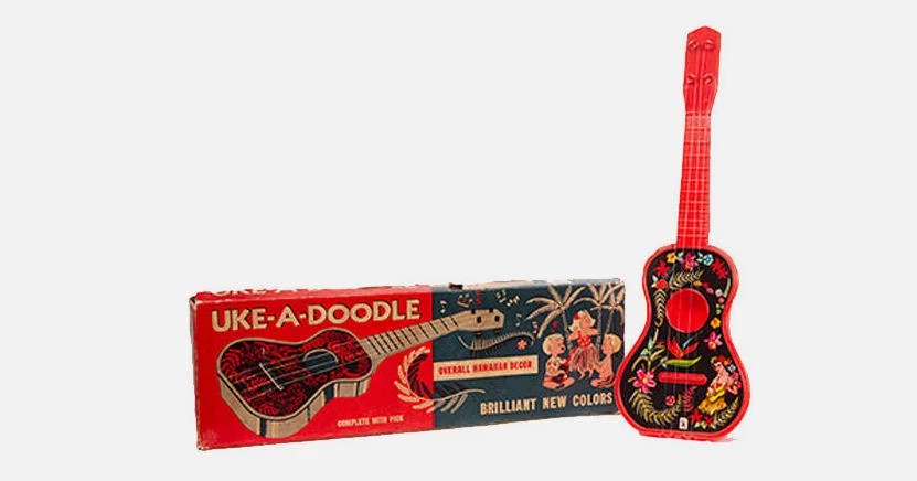 El Uke-A-Doodle, el primer juguete de Mattel